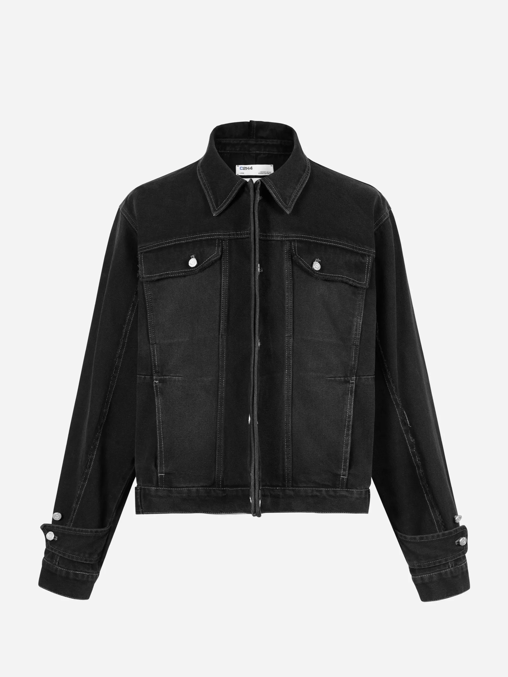 005 - Asteroid Raw Edge Denim Jacket