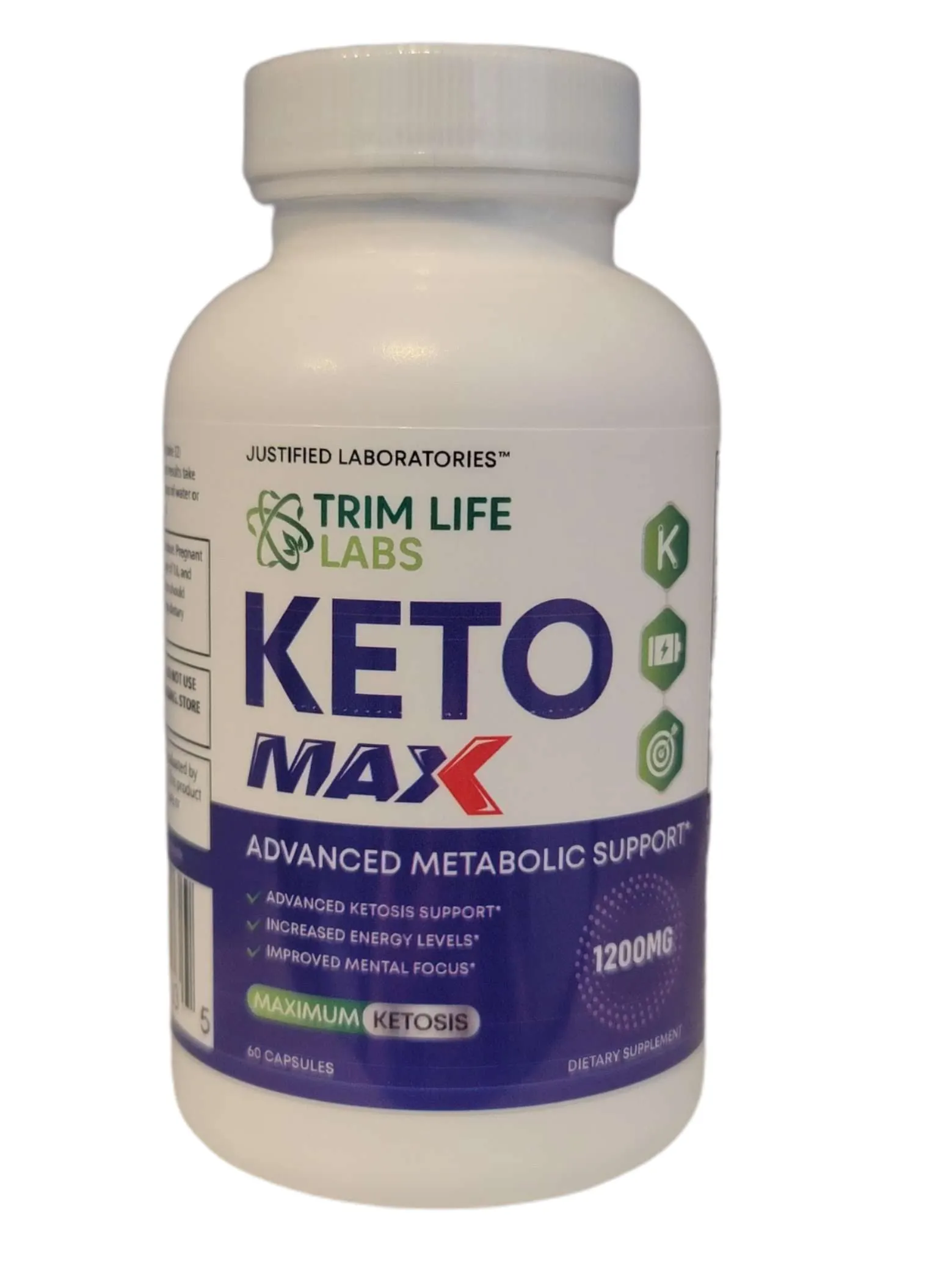 (2 Pack) Trim Life Labs Keto Max 1200MG Pills Includes Apple Cider Vinegar goBHB Strong Exogenous Ketones Advanced Ketogenic Supplement Ketosis Support for Men Women 120 Capsules