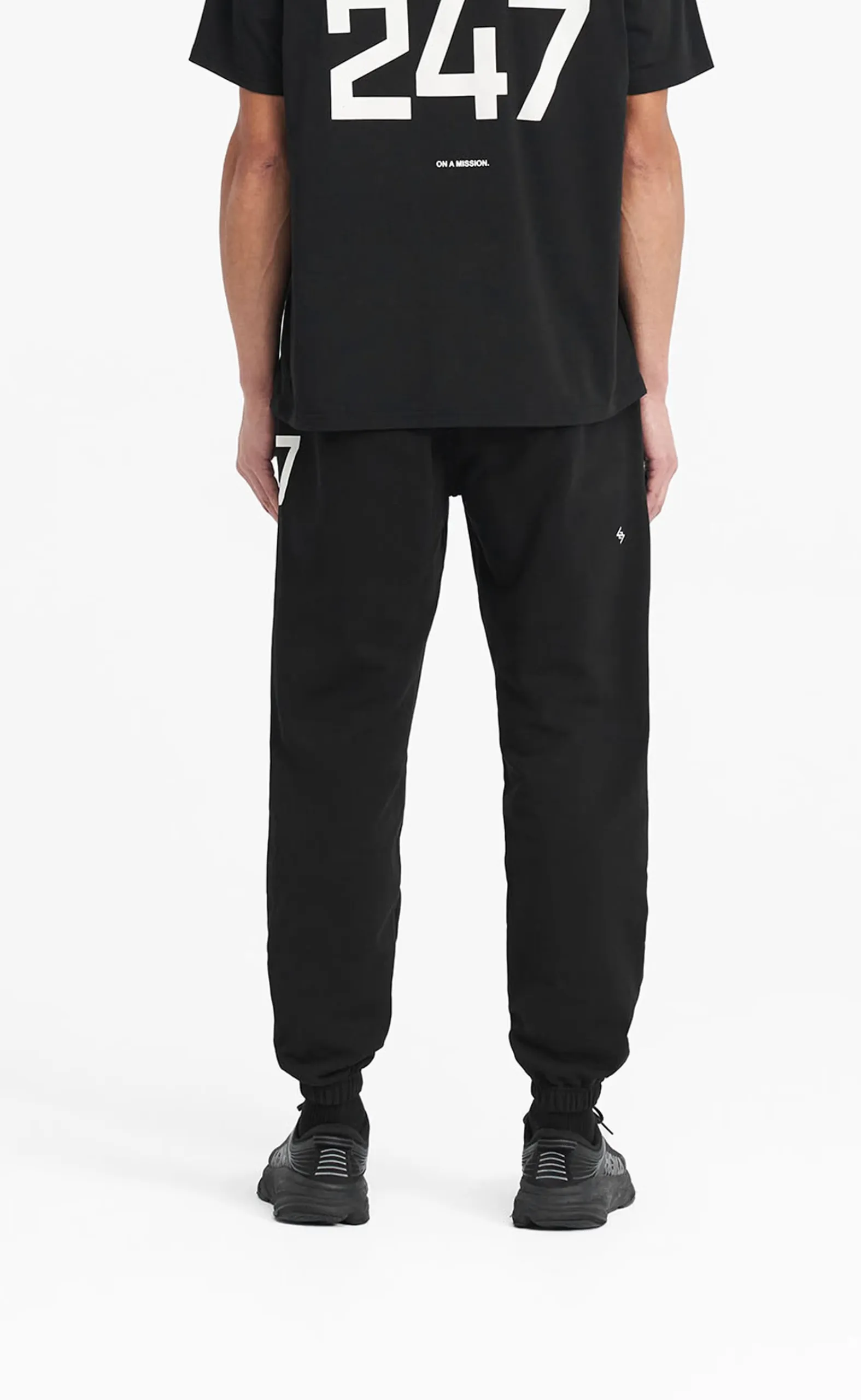 247 V2 BLACK SWEATPANT