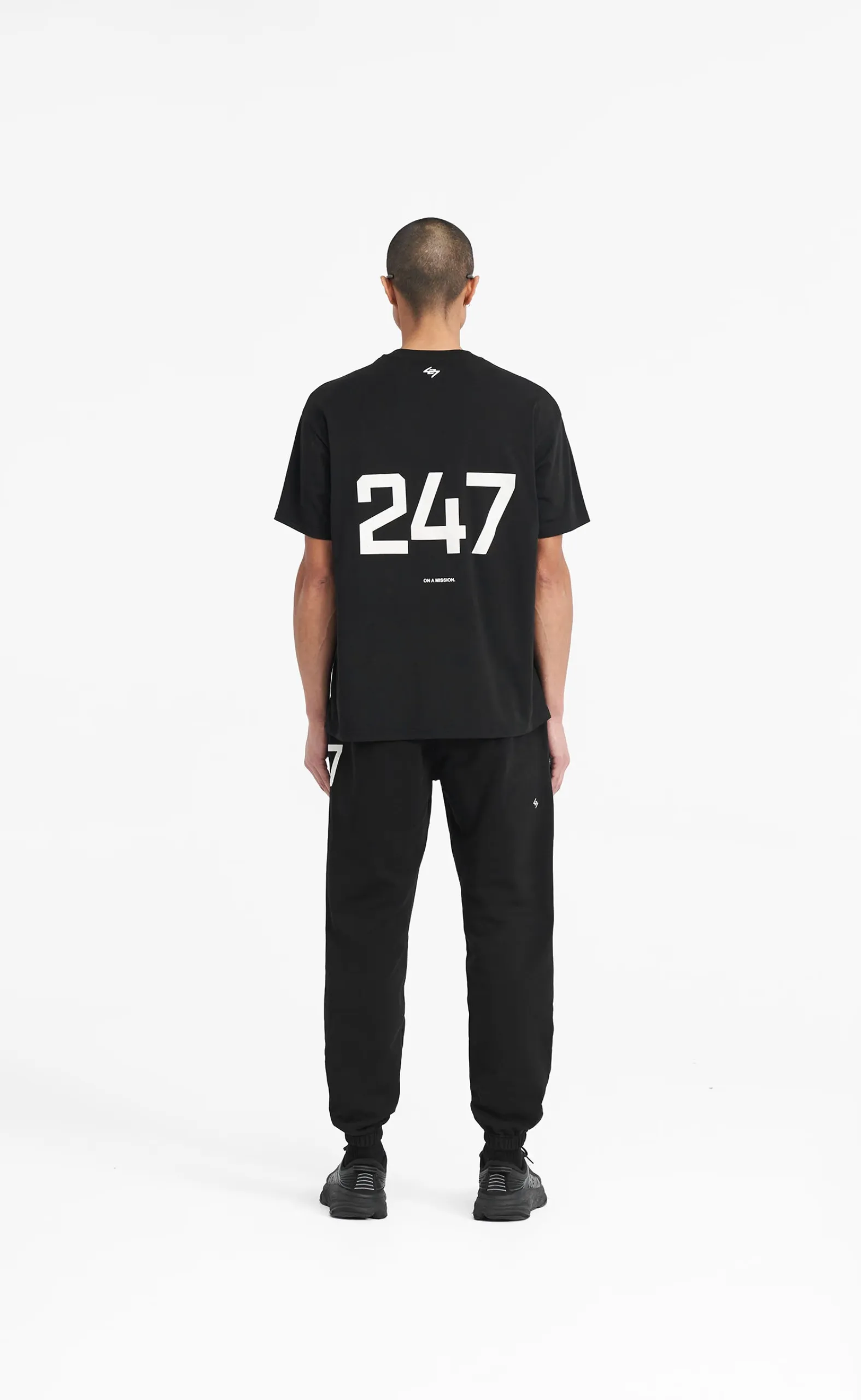 247 V2 BLACK SWEATPANT