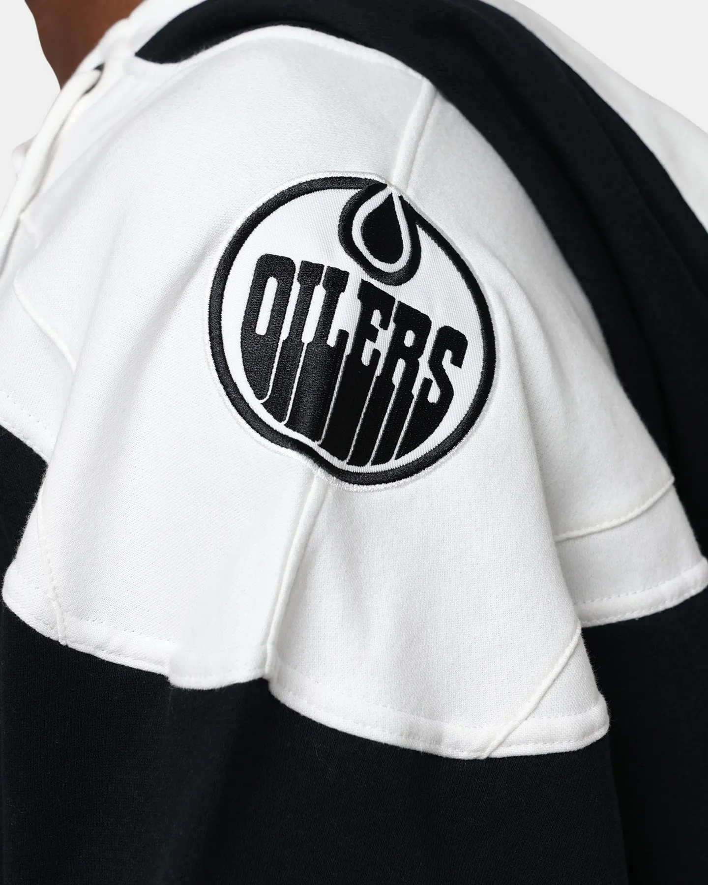 47 Brand Edmonton Oilers Superior Lacer Hoodie Jet Black