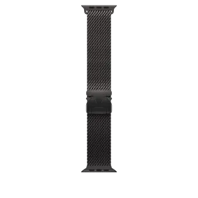 49mm Black Titanium Milanese Loop - Small