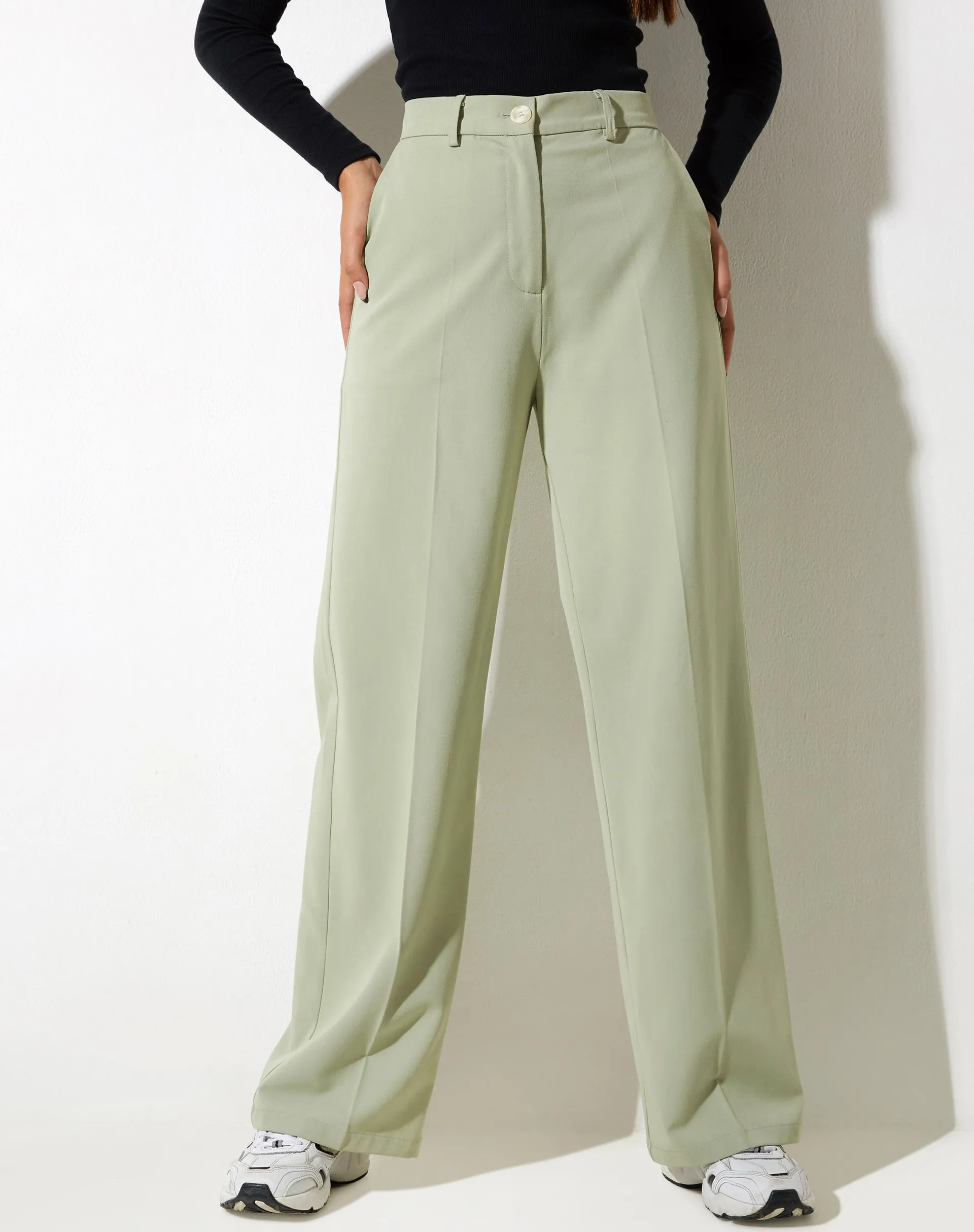 Abba Trouser in Sage