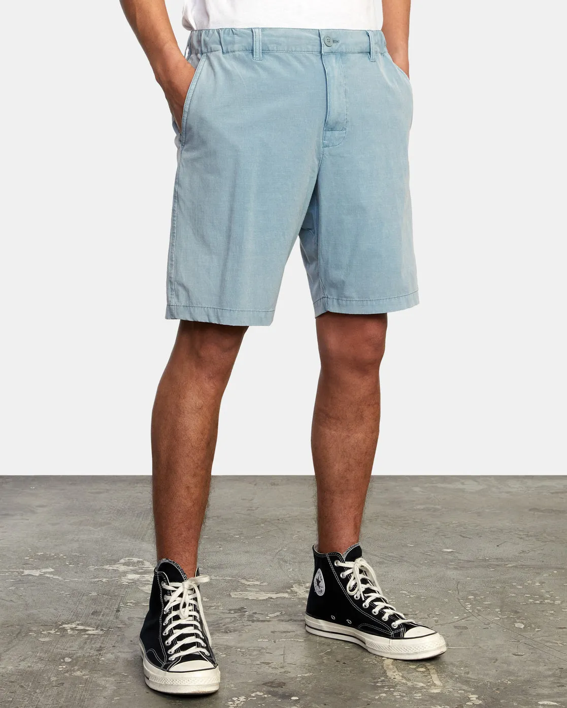 All Time Rinsed Coastal 19 Hybrid Shorts - Scrub