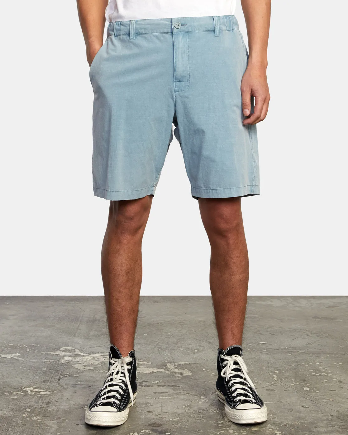 All Time Rinsed Coastal 19 Hybrid Shorts - Scrub