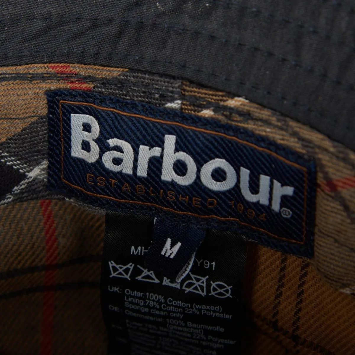 Barbour Wax Bucket Hat