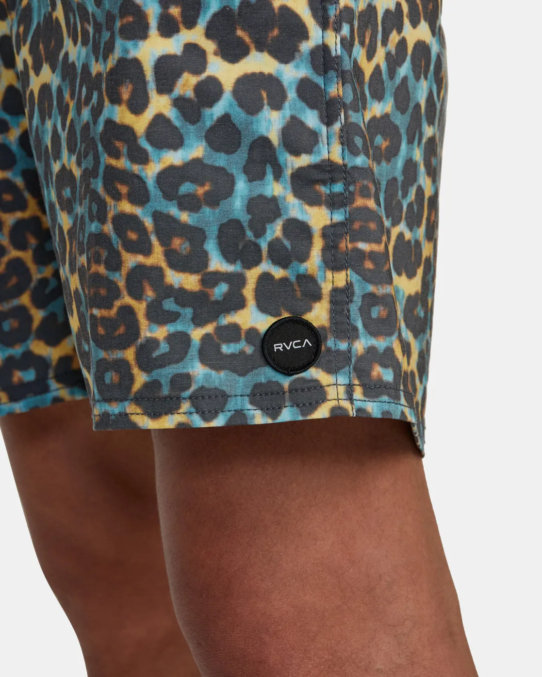 Barnes Elastic Waist 17 Boardshorts - Cheetah