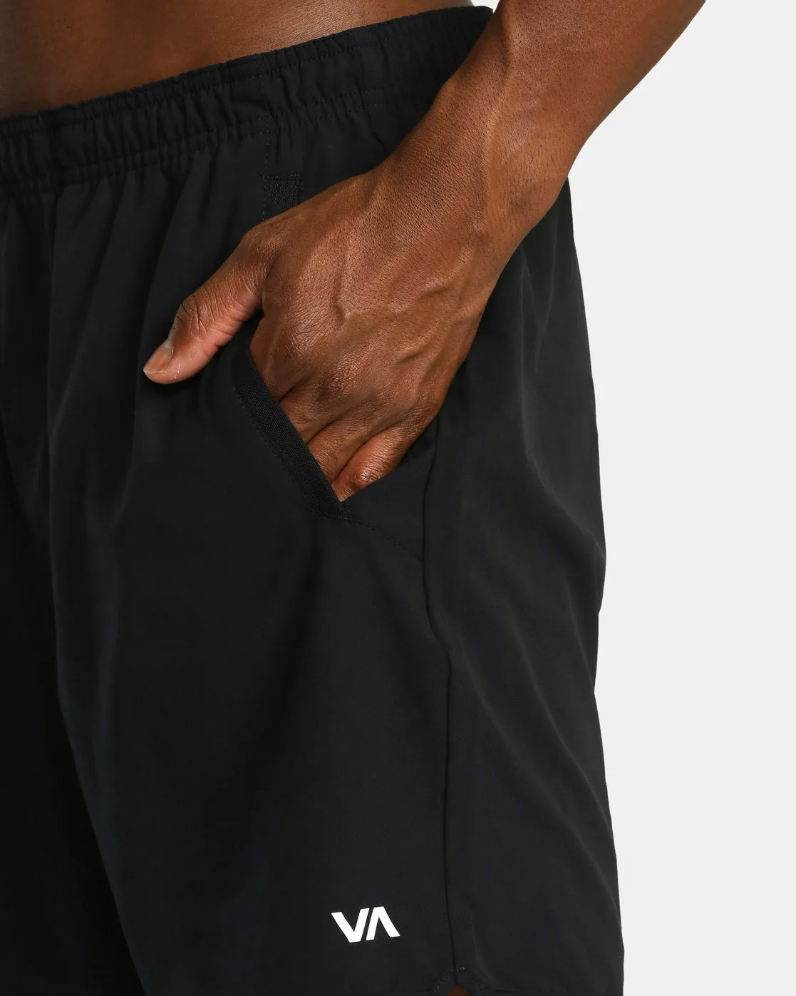 Barron Mamiya Yogger Stretch 17 Performance Shorts - Black