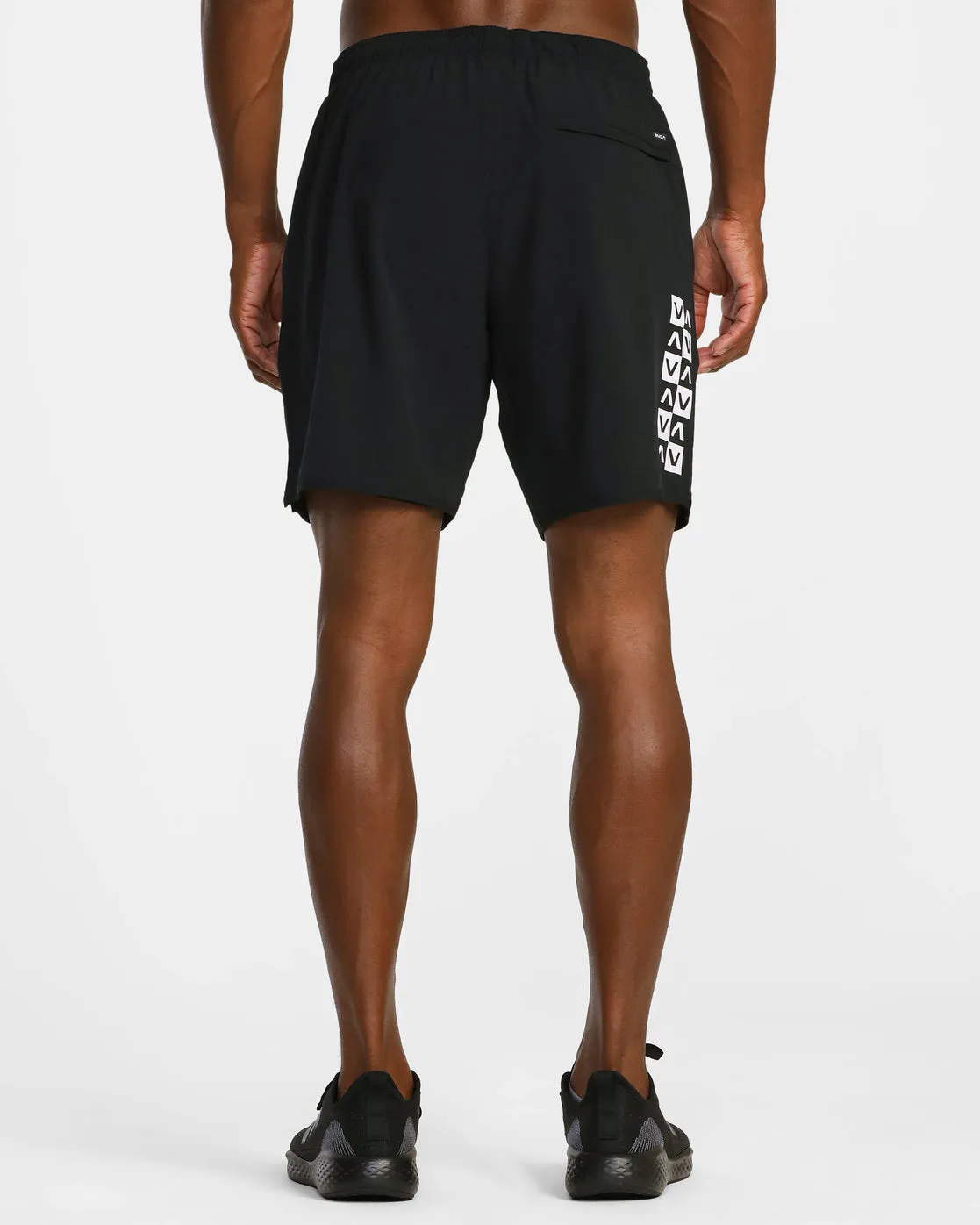 Barron Mamiya Yogger Stretch 17 Performance Shorts - Black