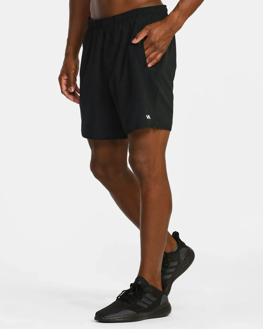 Barron Mamiya Yogger Stretch 17 Performance Shorts - Black