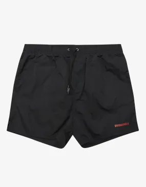 Black Icon Swim Shorts -