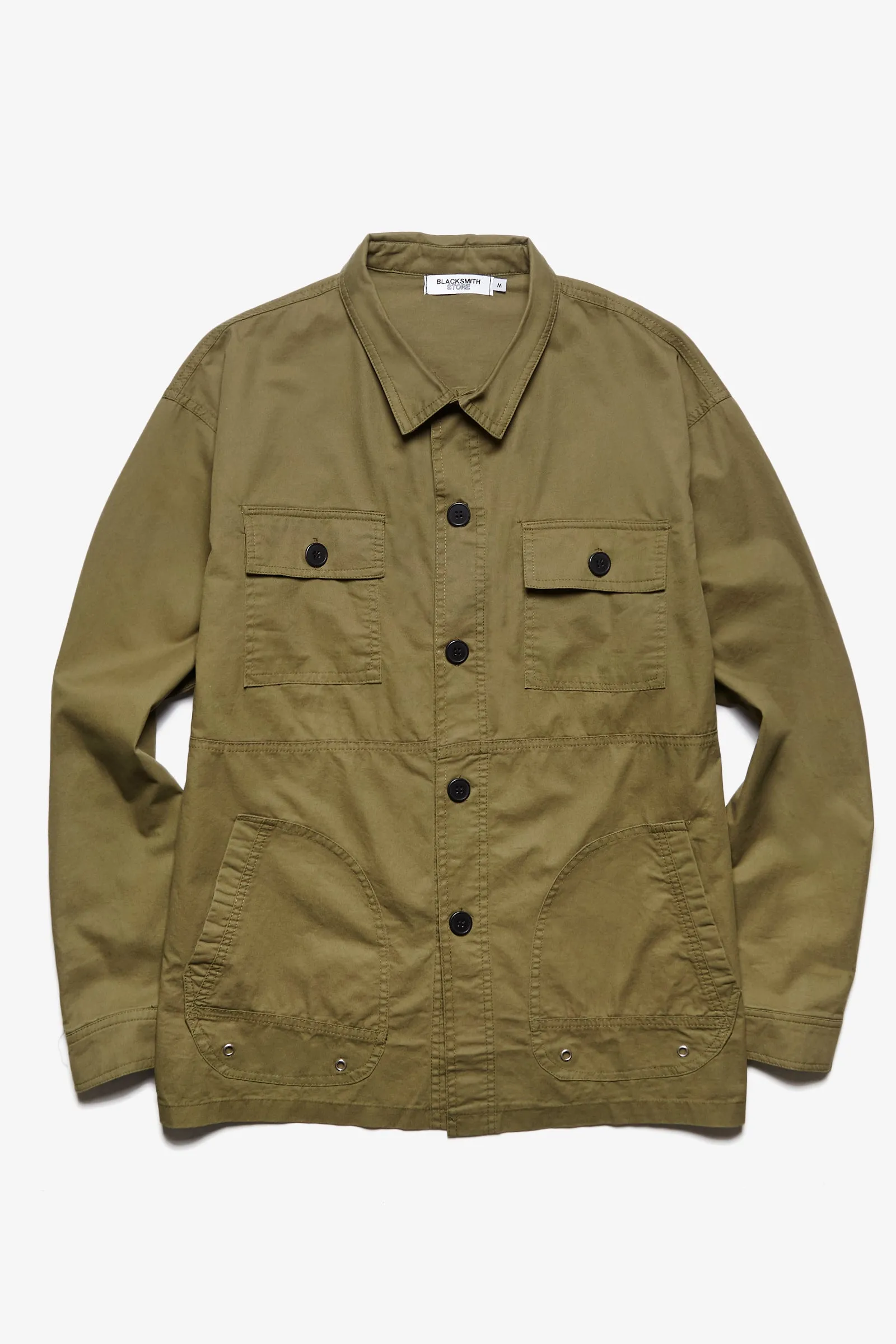 Blacksmith - Safari CPO Overshirt - Olive