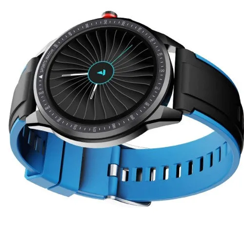 boAt Flash Edition Smart Watch with Activity Tracker, Multiple Sports Modes, 1.3 Screen, 170  Watch Faces, Sleep Monitor, Gesture, Camera & Music Control, IP68 & 7 Days Battery Life(Galaxy Blue) Brand New