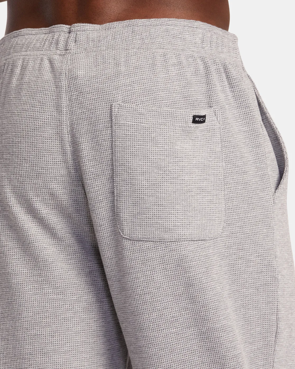 C-Able Waffle Knit Joggers - Heather Grey