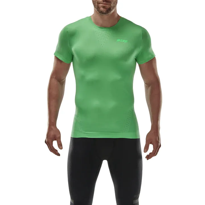 CEP Men's Run Ultralight Shirt Short Sleeve - Green