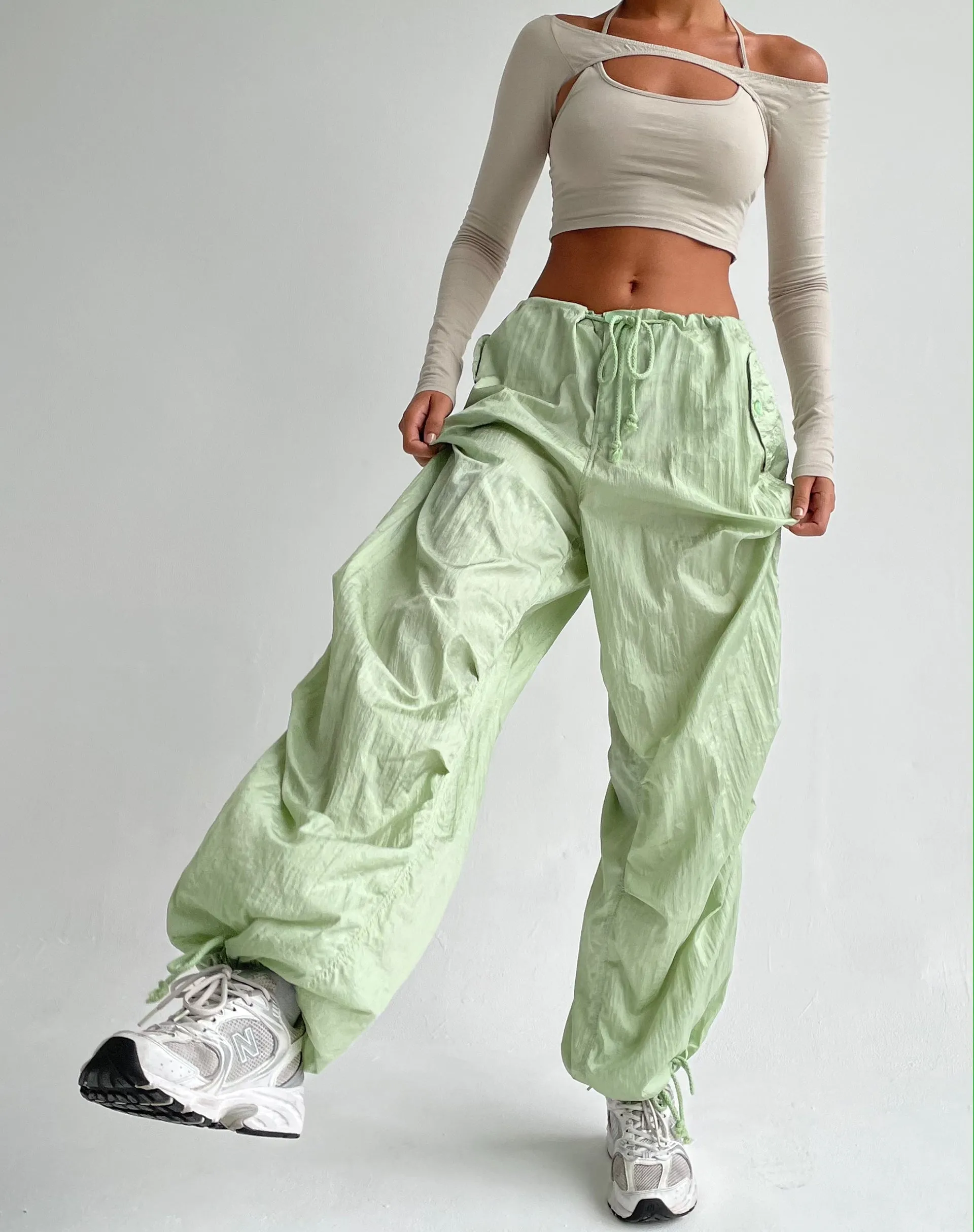 Chute Trouser in Parachute Sage