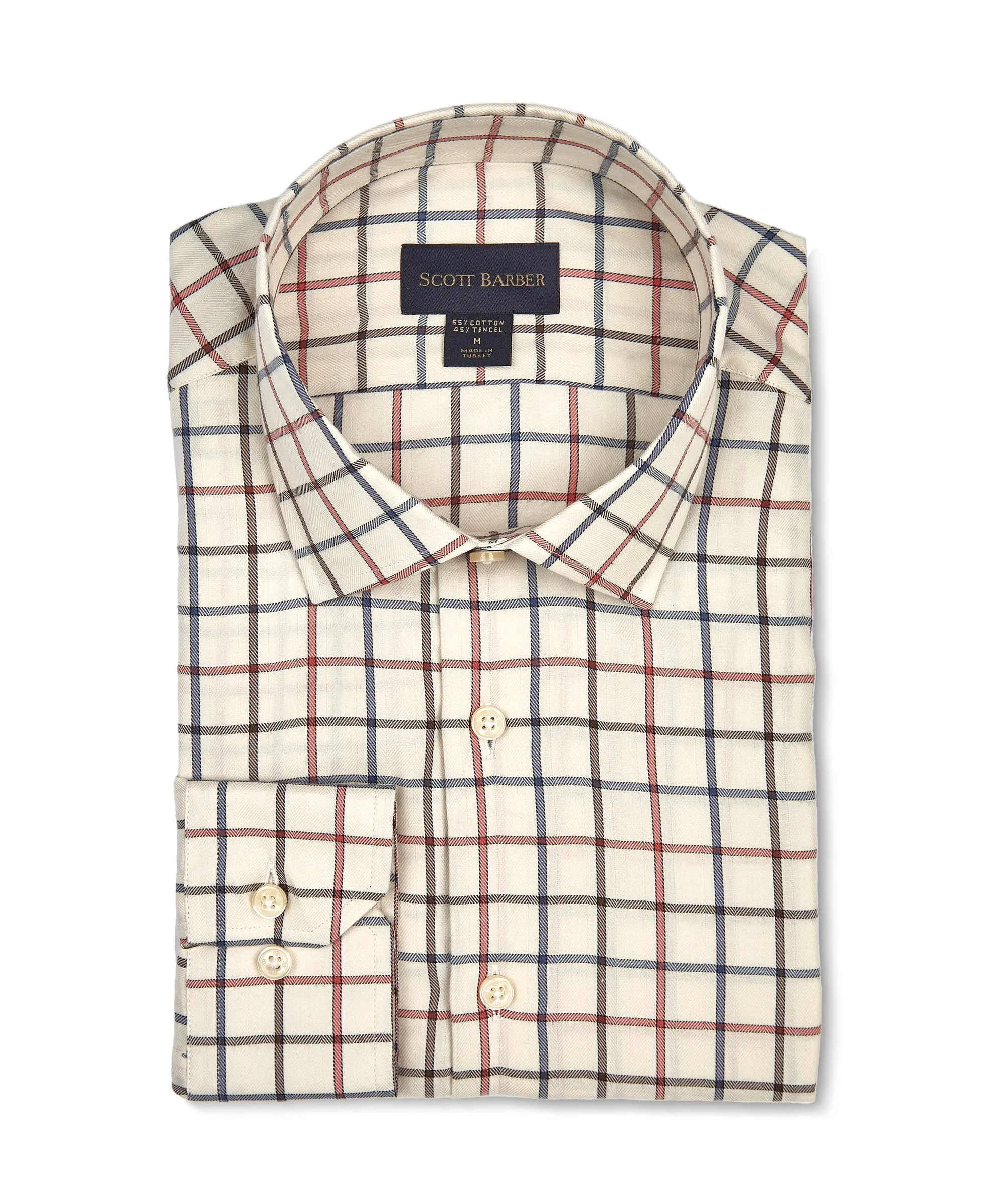 Cotton Tencel Collegiate PLAID