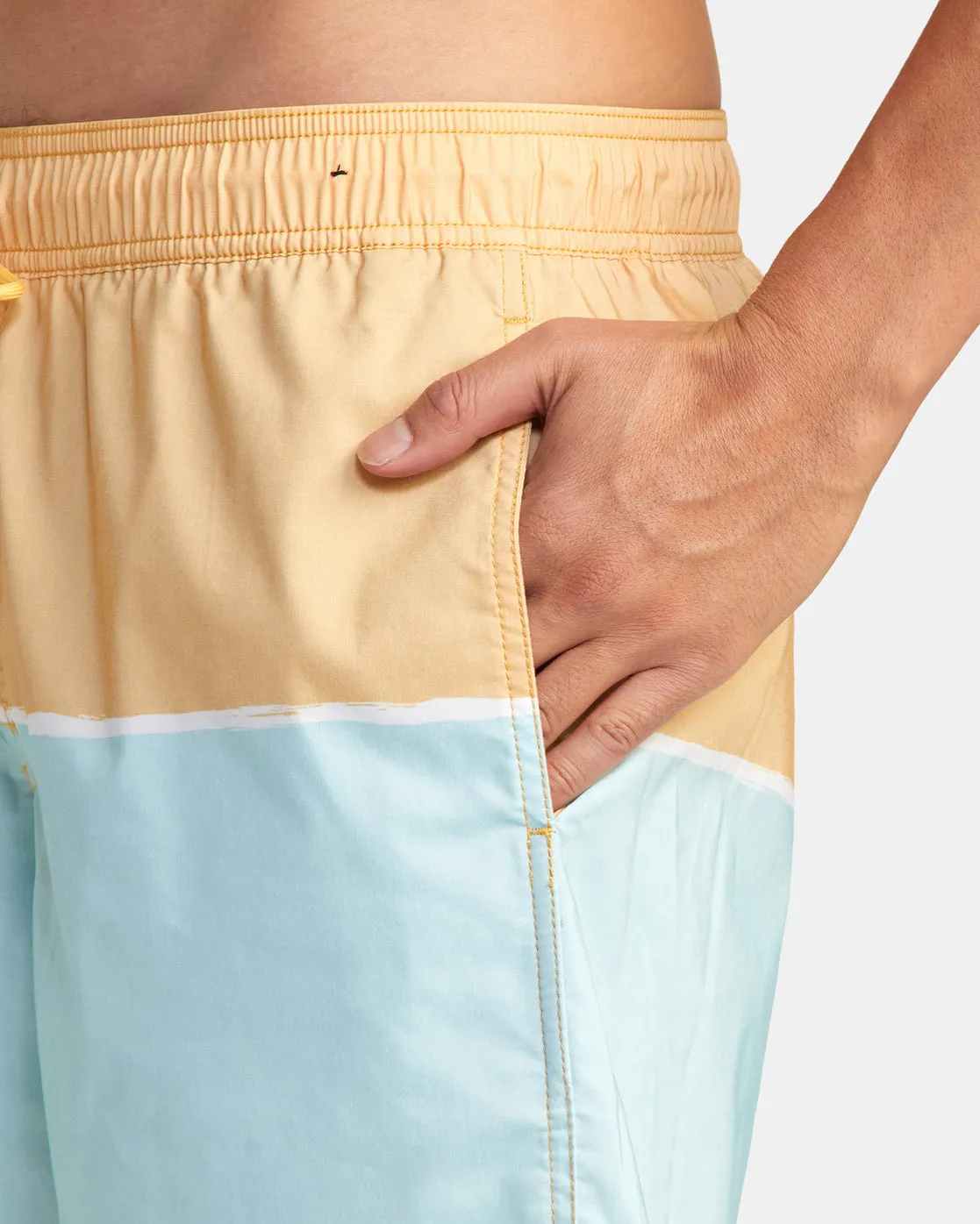 County Elastic Waist 17 Boardshorts - Aqua Haze