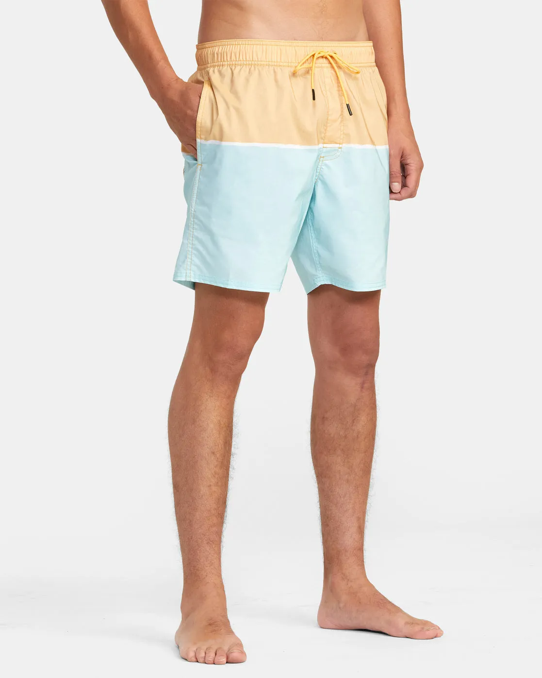 County Elastic Waist 17 Boardshorts - Aqua Haze