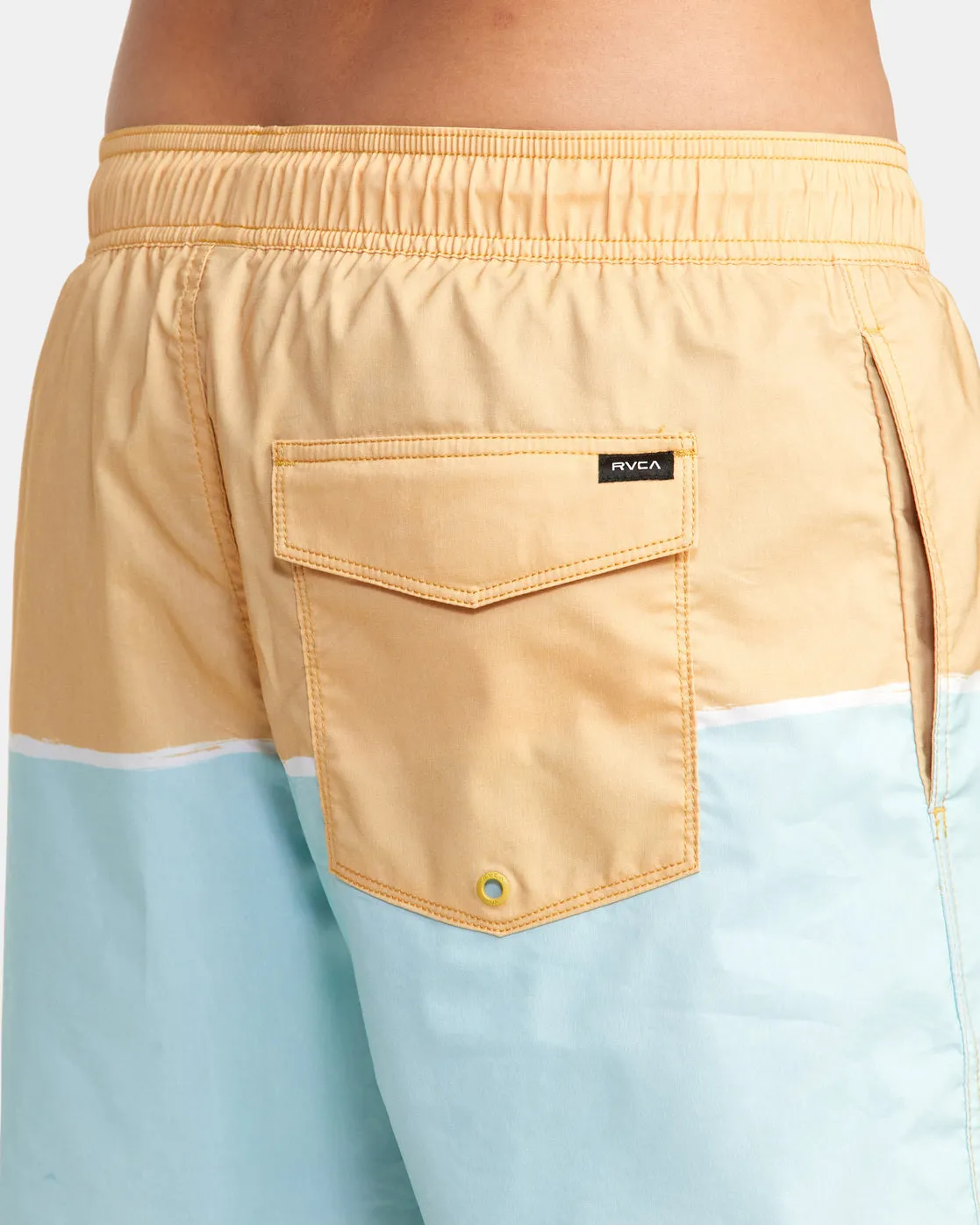 County Elastic Waist 17 Boardshorts - Aqua Haze