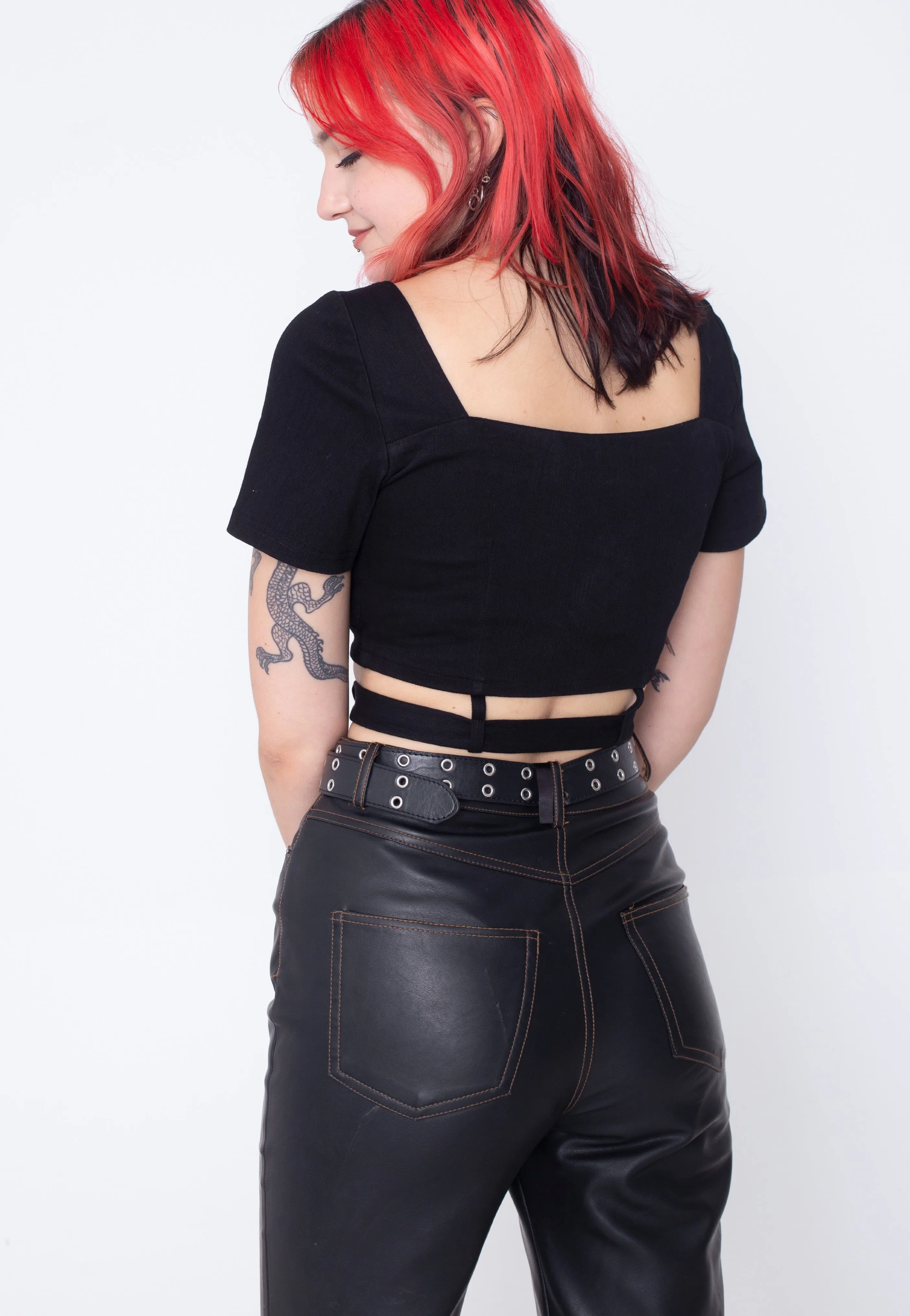 Dark In Love - Punk Zip Black - Top