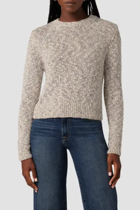 Draped V Back Sweater