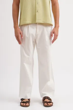 Dress Code Straight Fit Pleated Trousers