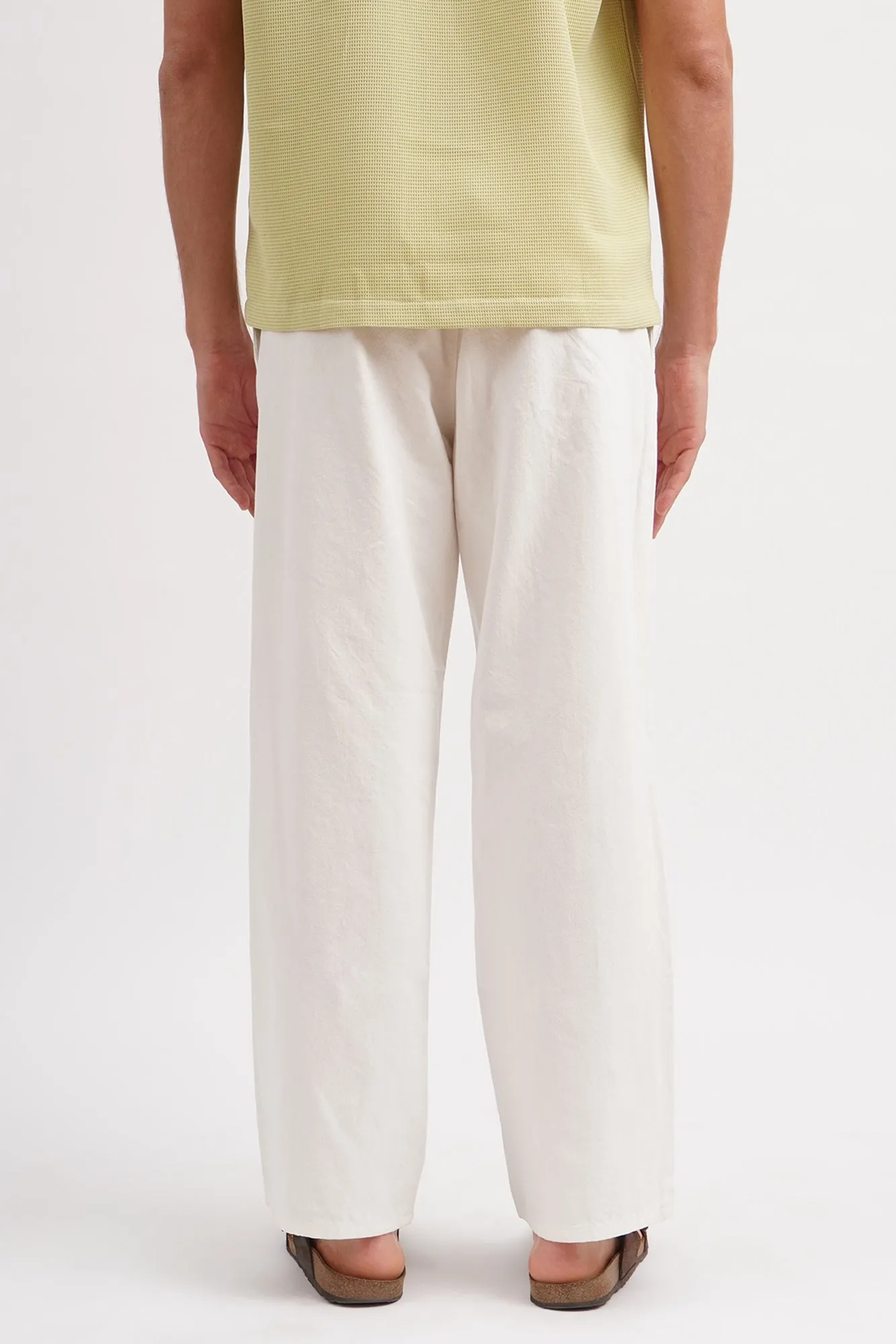 Dress Code Straight Fit Pleated Trousers