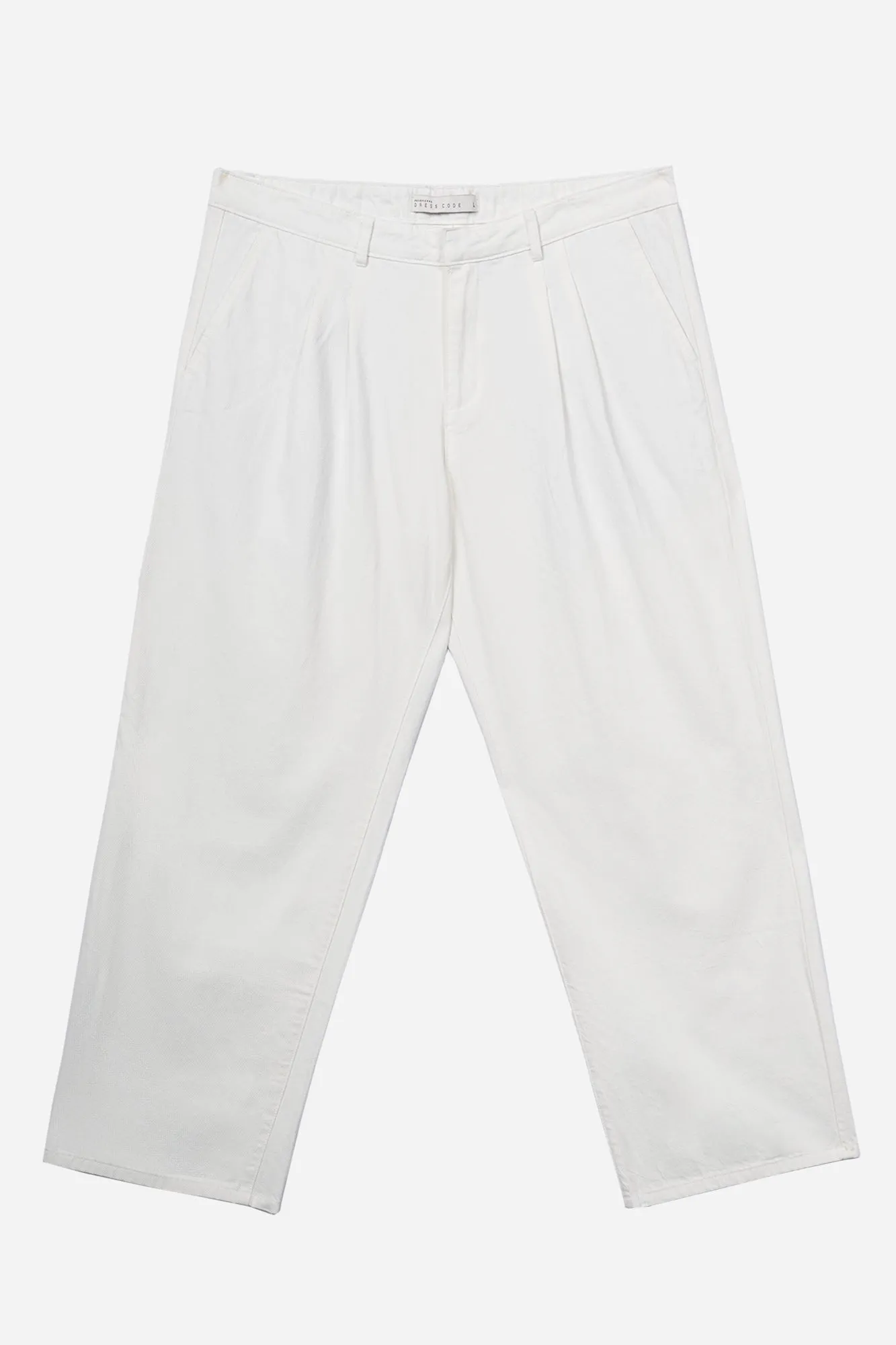 Dress Code Straight Fit Pleated Trousers