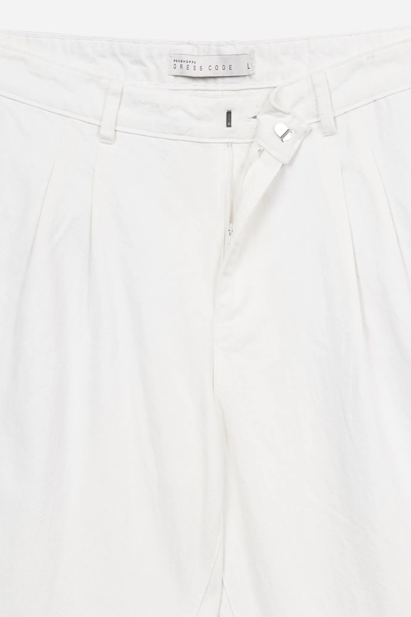 Dress Code Straight Fit Pleated Trousers