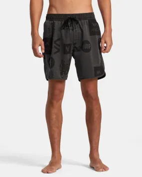 Eastern Elastic Waist 17 Boardshorts - Multi