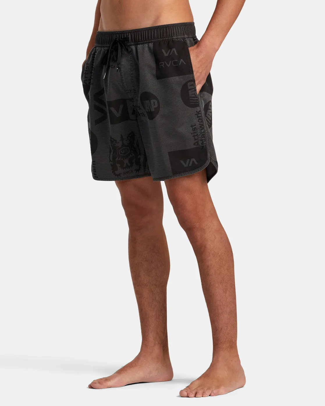 Eastern Elastic Waist 17 Boardshorts - Multi