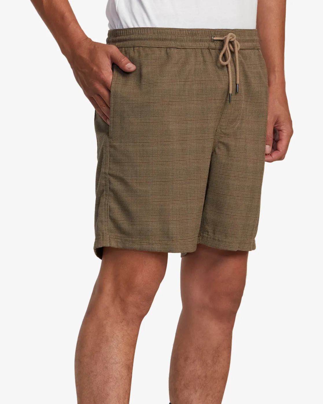 Escape 17 Suiting Shorts - Wood