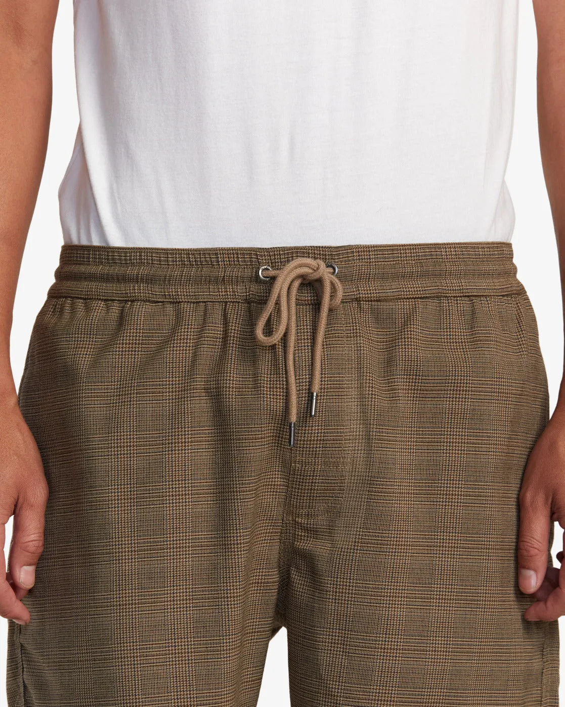 Escape 17 Suiting Shorts - Wood