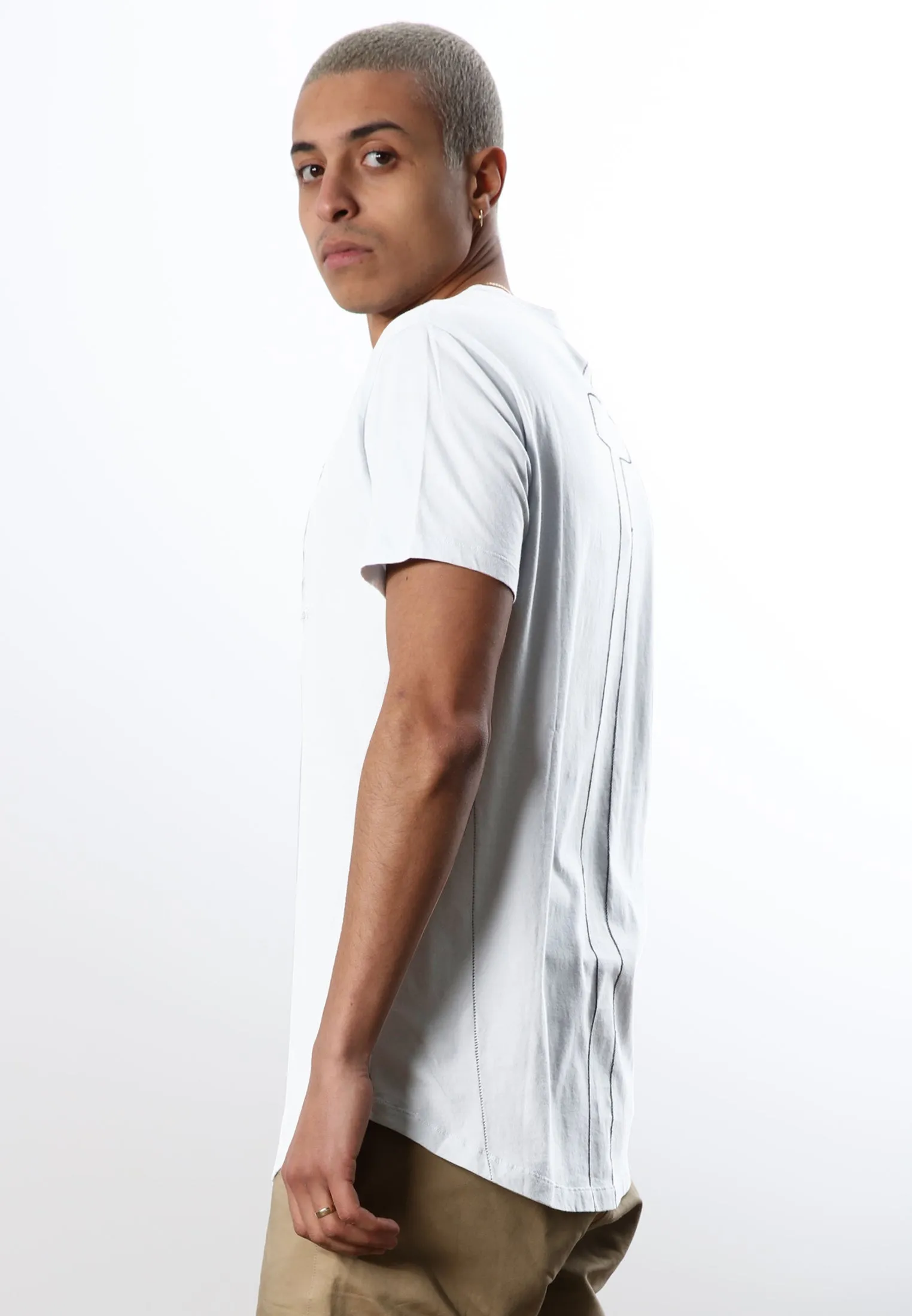 ESSENTIAL BIG SKELETON WHITE T-SHIRT