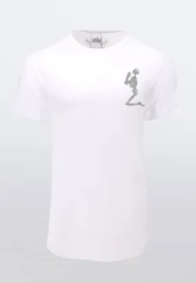 ESSENTIAL BIG SKELETON WHITE T-SHIRT