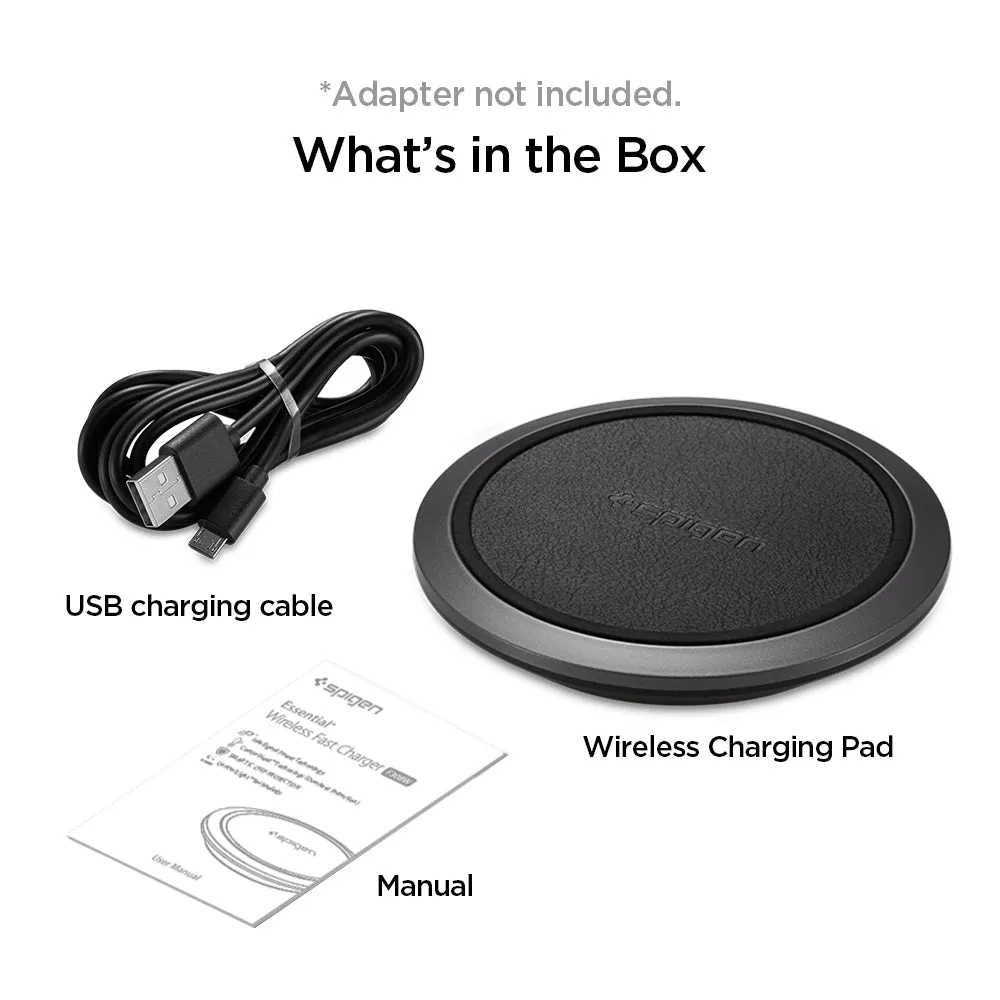 Essential® Leather Designed 10W Wireless Charger | F308W