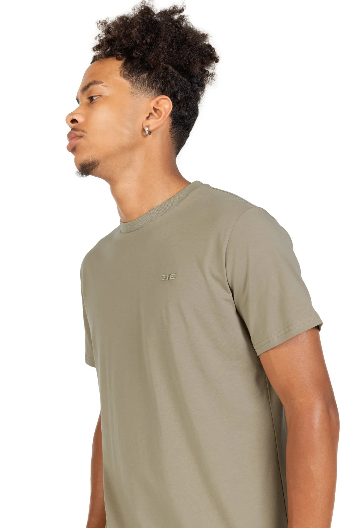 Essential Scoop Tee - Sage