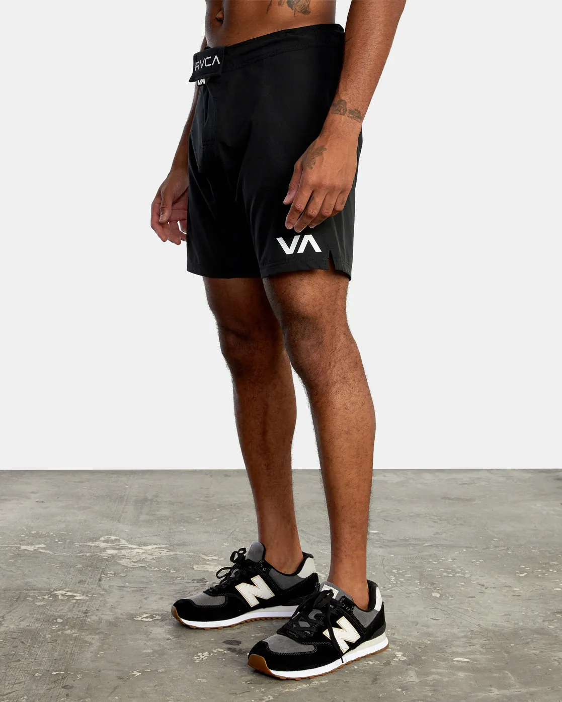 Fight 15 Scrapper Shorts - Black