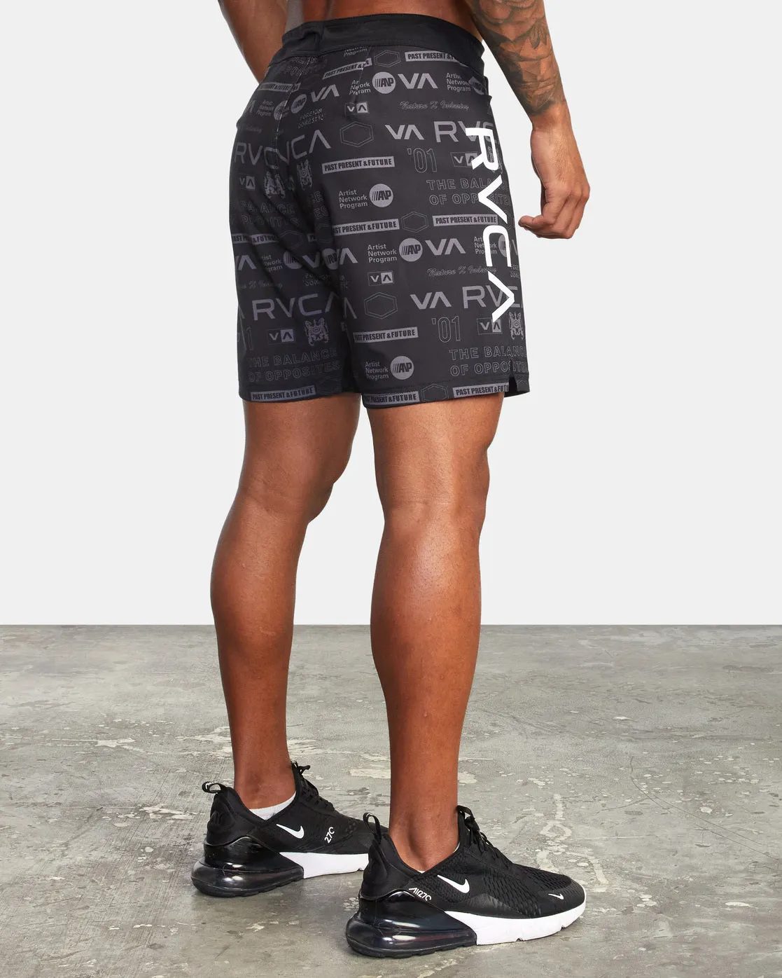 Fight 15 Scrapper Shorts - Brand All Over