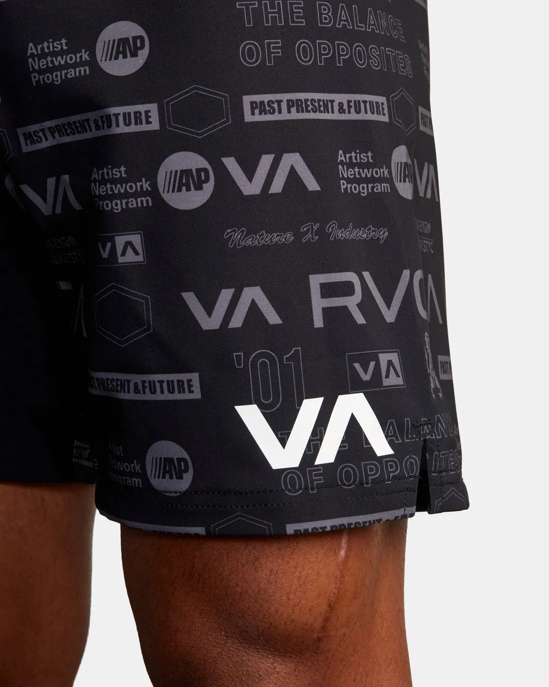 Fight 15 Scrapper Shorts - Brand All Over