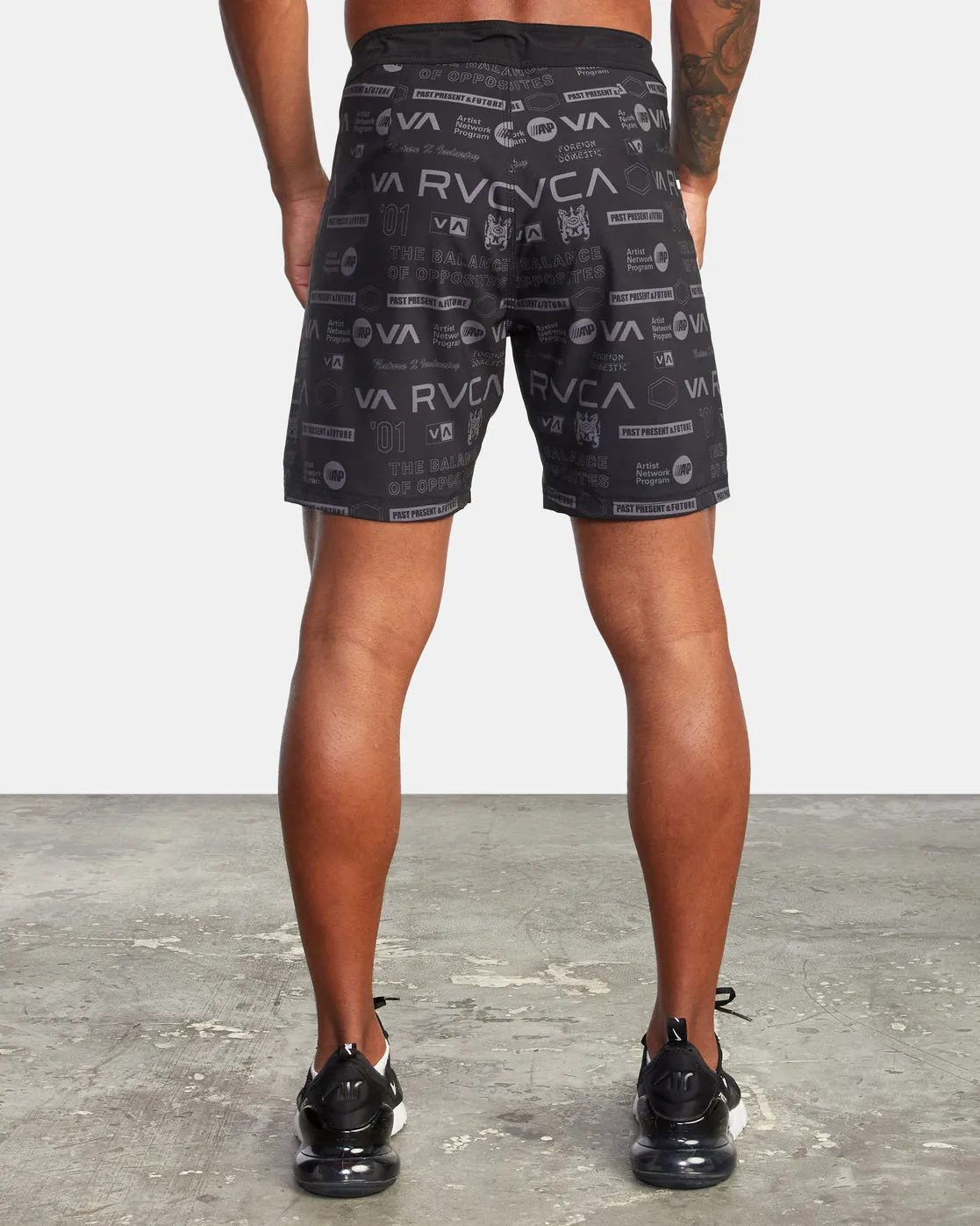 Fight 15 Scrapper Shorts - Brand All Over