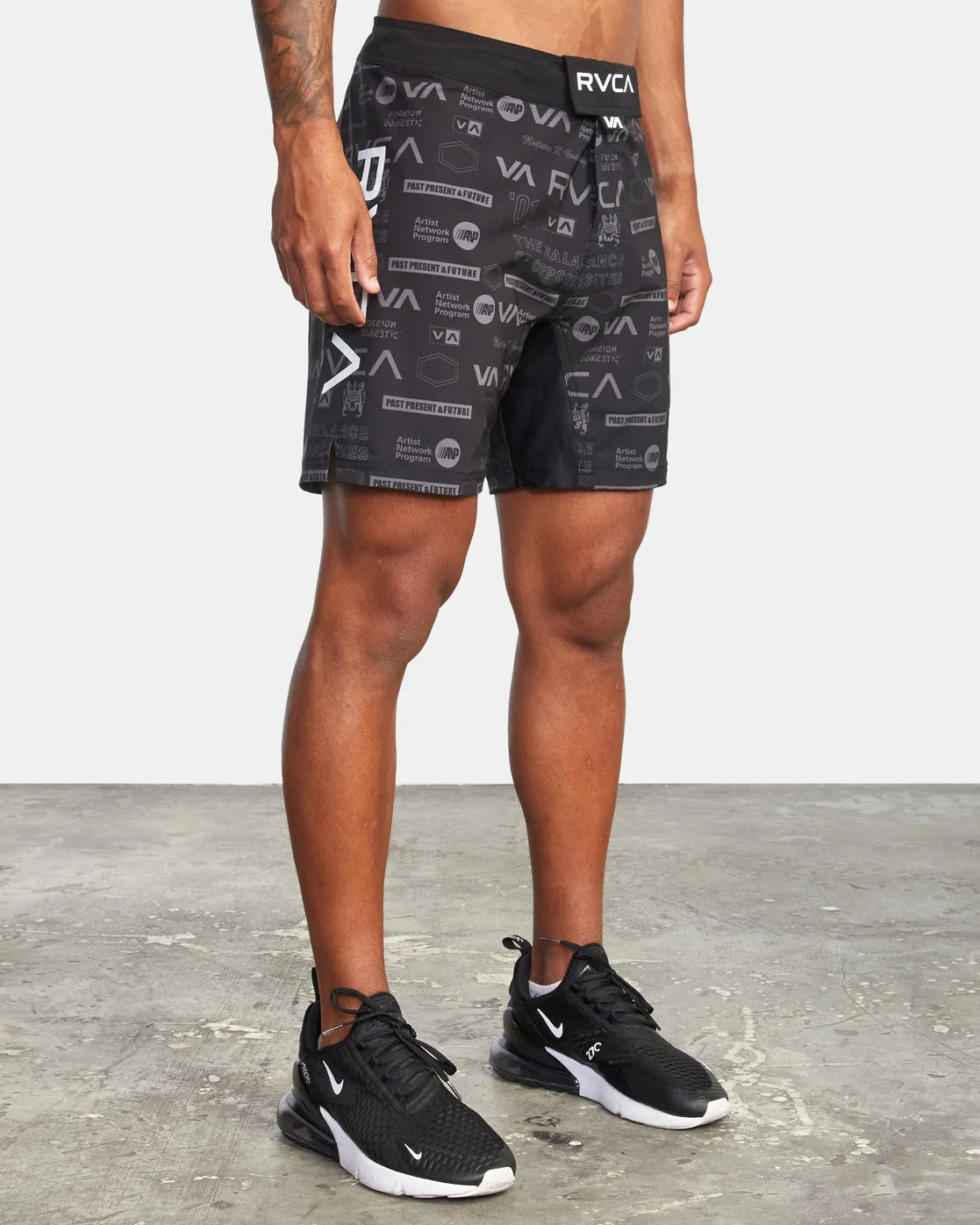 Fight 15 Scrapper Shorts - Brand All Over