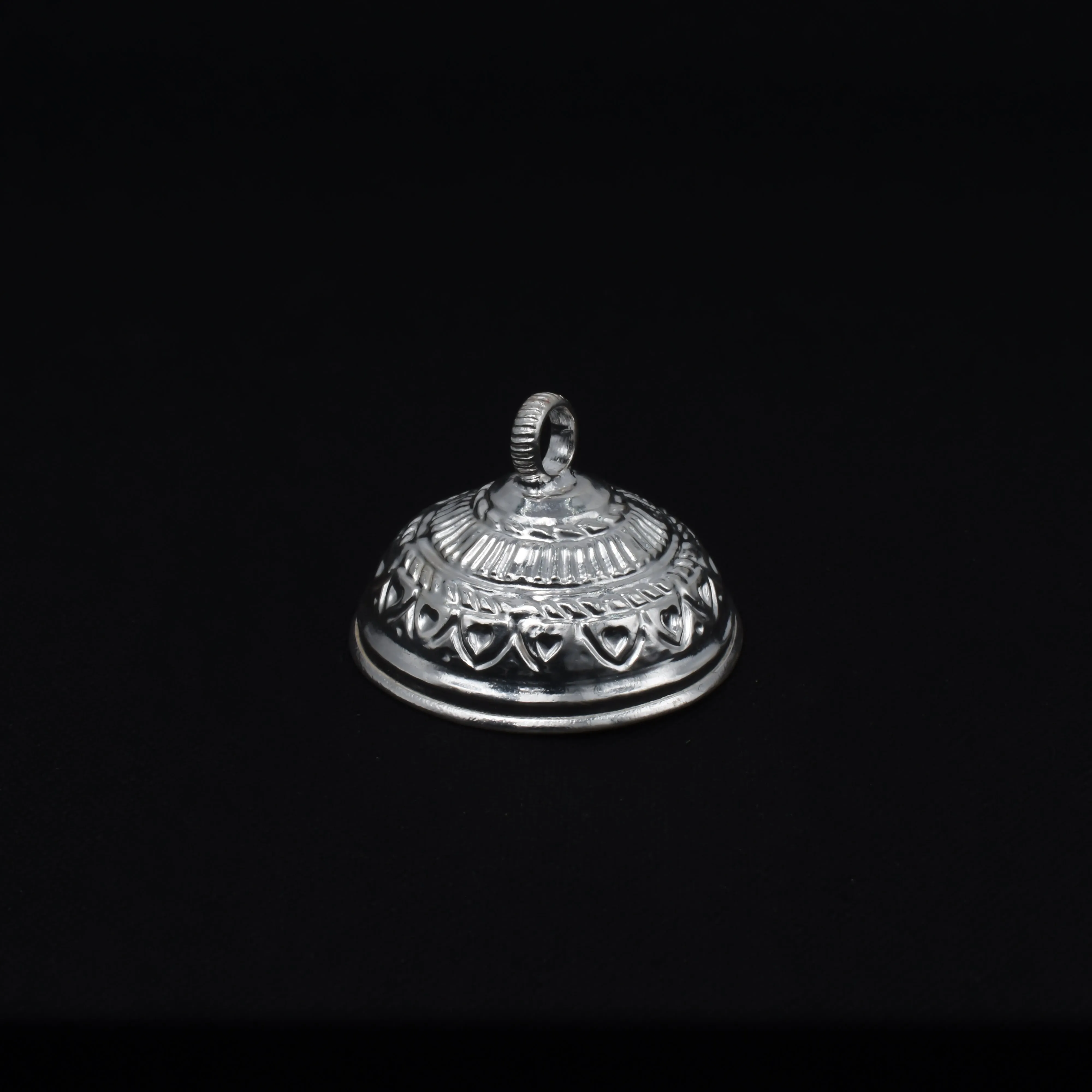 Finely Crafted Silver Chattar for Devotional Use