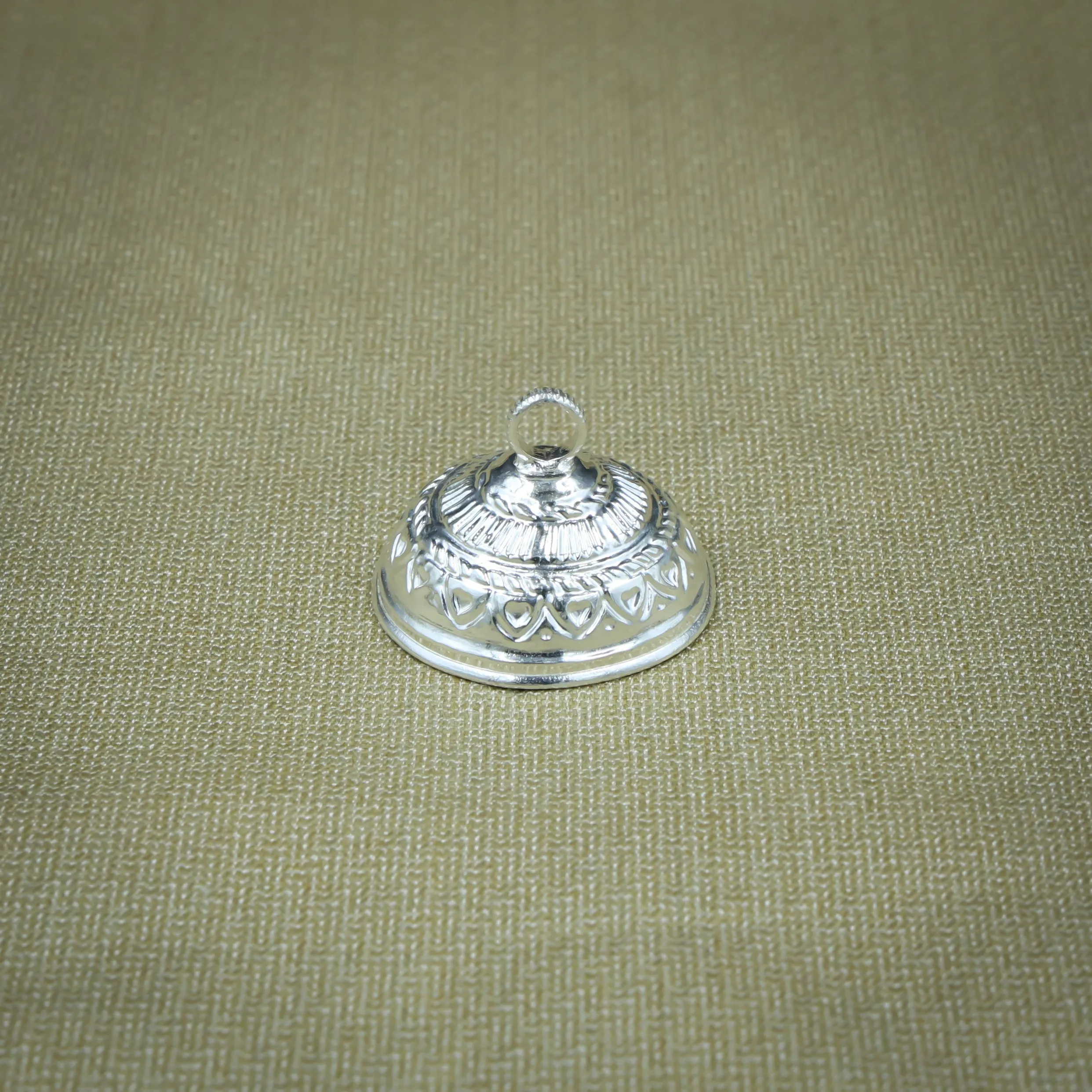 Finely Crafted Silver Chattar for Devotional Use