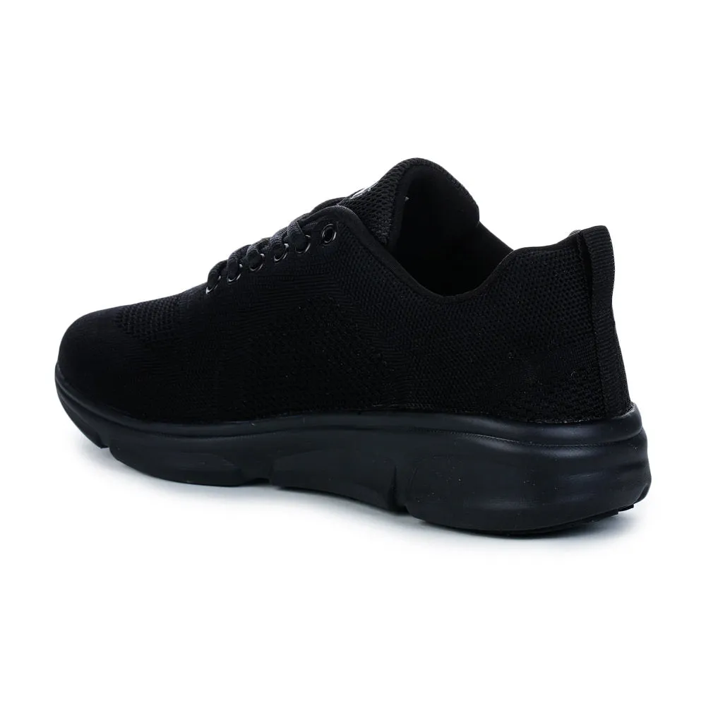 Force 10 Men's Black Sports Lacing