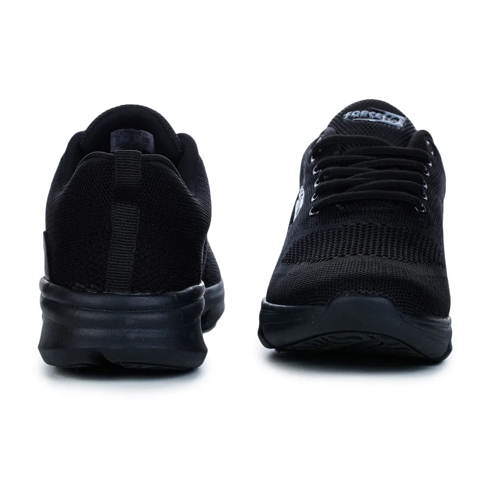 Force 10 Men's Black Sports Lacing