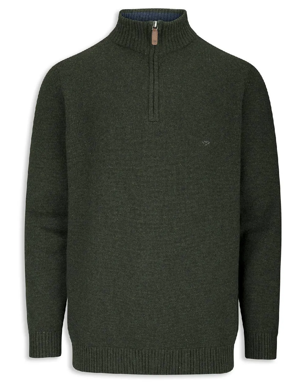 Hoggs of Fife Lothian Zip Neck Pullover Clearance