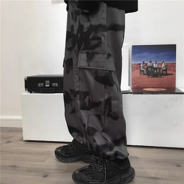 'Horror Show' Black Alt Grunge Baggy Pants