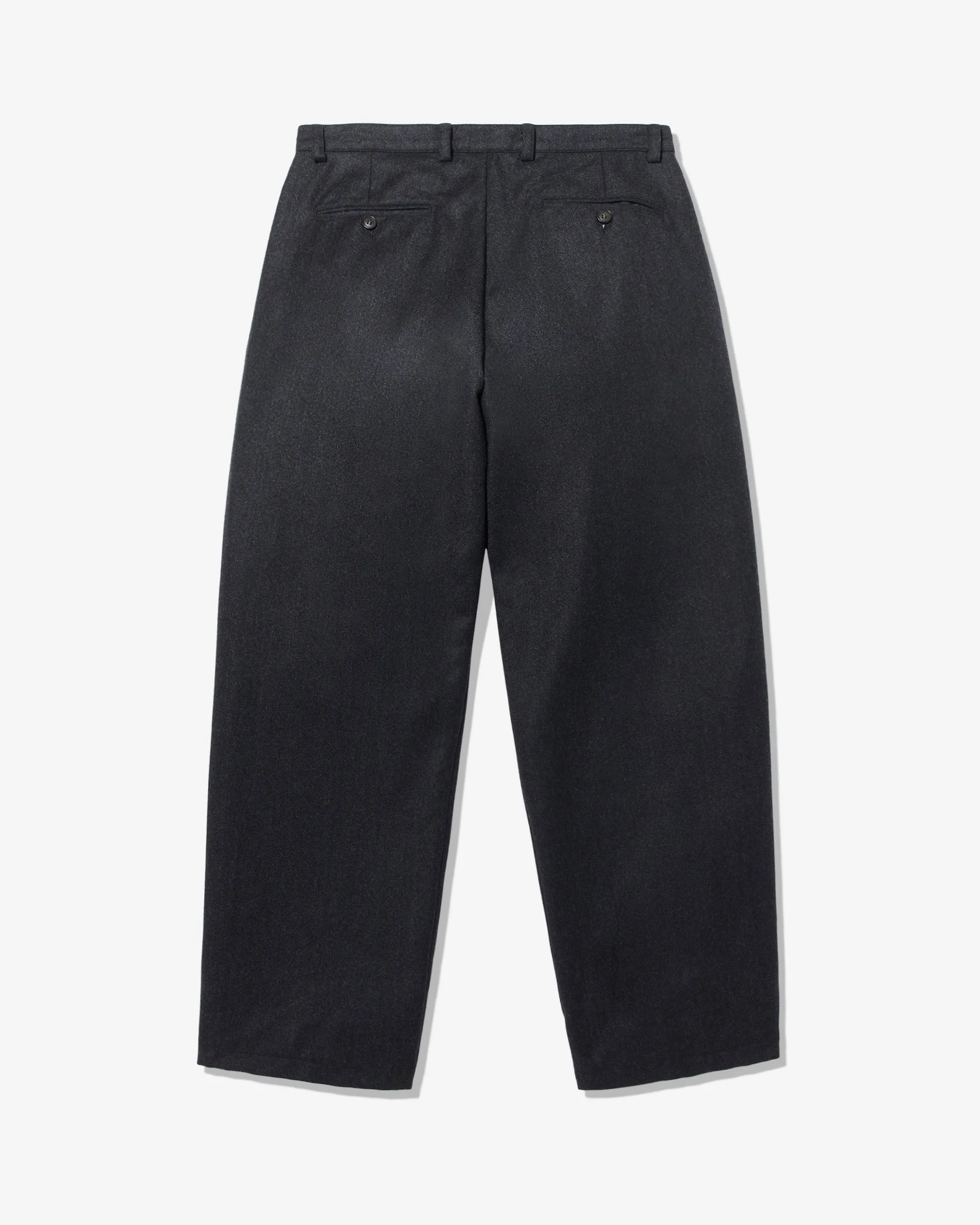 Inverted-Pleat Wool Trousers